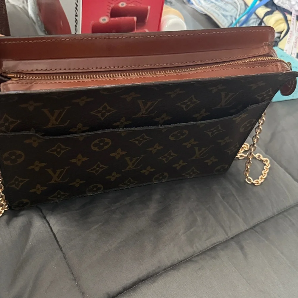 Louis Vuitton clutch Bag in Brown Monogram - Picture 3 of 17